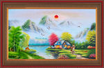 油画风景