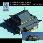 寺庙模型