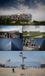 北京奥体中心鸟巢水立方