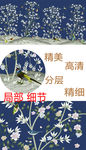 手绘花鸟