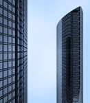 仰视建筑