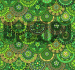 绿色欧式古典花纹背景