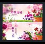 鲜花海报