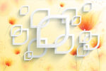 3D时尚花卉背景墙
