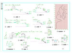 公园断面建筑设计施工图