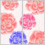 花朵移门