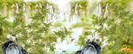 山水油画
