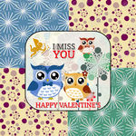 卡通猫头鹰装饰画