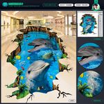 3d海豚 3d地画