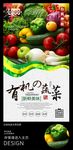 超市有机蔬菜新鲜蔬菜海报