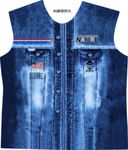 牛仔衫-老鹰小标志