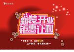 新装开业海报