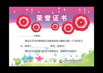 学生荣誉证书 培训班证书
