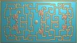 草龙拐子勾仔龙门板精雕图
