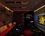 KTV小包厢设计效果3D模型