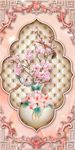 玉雕兰花玄关画