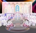 欧式教堂婚礼效果图