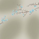手绘花装饰图