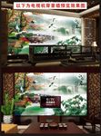 江南春电视机背景墙