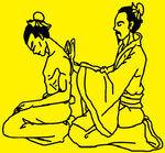 中医 推背图 推拿 按摩
