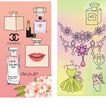 香水瓶 手机壳 手绘