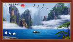 山水风景画