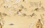 花鸟背景墙