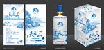 白酒 平面展开图