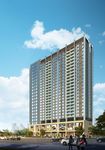 商业大厦白天建筑效果图