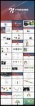 ios风格扁平化简洁商务ppt