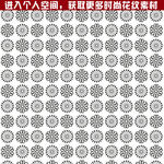 时尚黑白花纹