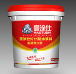 防水浆料桶贴