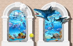 3D海洋世界立体画