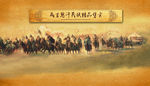 成吉思汗油画