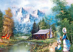油画风景