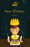 生日海报