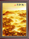 客厅山水画
