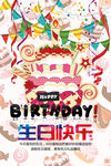 生日快乐海报