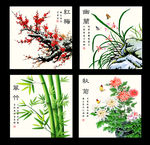 无框画