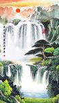 山水风景画