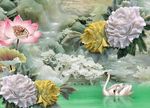 玉雕背景墙