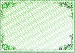 青叶招展-环保证书纹
