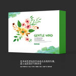 花卉月饼包装礼盒设计