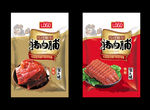 猪肉脯 牛肉脯包装展开图