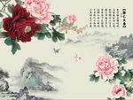 国色天香牡丹花