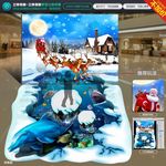 圣诞 3d地贴