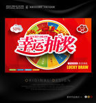 幸运抽奖活动背景