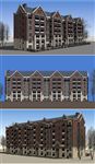 英式住宅建筑草图大师SU模型