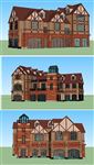 售楼部建筑草图大师SU模型
