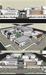 SU博物馆纪念馆美术馆建筑模型
